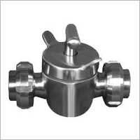 Two Way Plug Valve Without Union