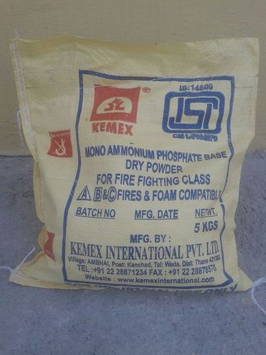 ABC Dry Powders for Fire Extinguisher