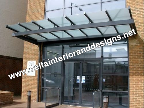 Designer Glass Canopy