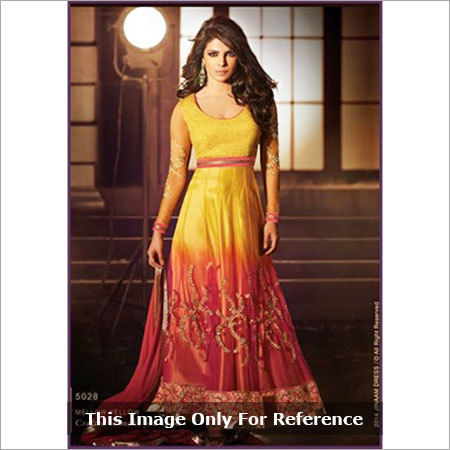 Yellow Anarkali Suit