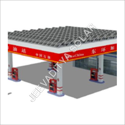 Solar Petrol Pump Power System