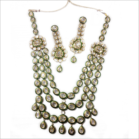 Fancy Kundan Necklace Set