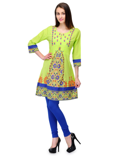 Green Kurti