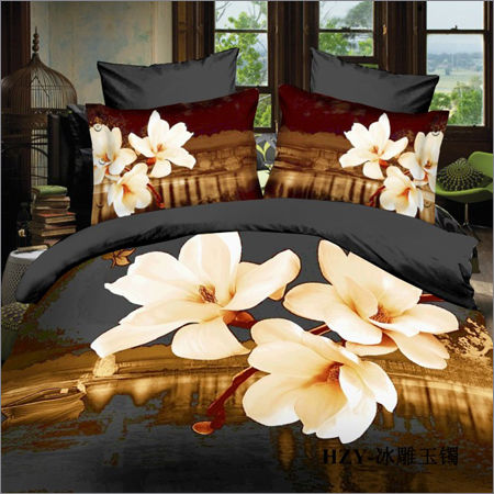 Floral Printed Bed Sheet