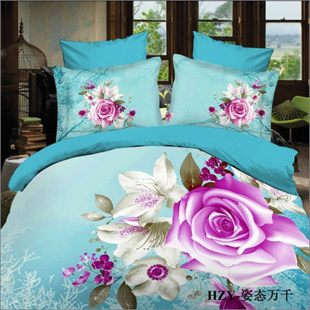 Floral Double Bed Sheets