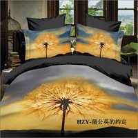Cotton Bedding Spread Set - 100% Cotton, King Size, Yellow & Black, Printed Design | Fine Finish, Seamless Stitching, Tear Resistance, Eye-catching Look