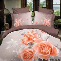 Block Printed Bed Sheets - Polyester Material, King Size , Stripe Pattern In White And Brown With Quick Dry Feature