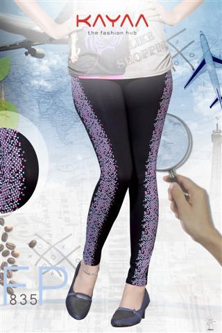 Black Games Side Print Legging