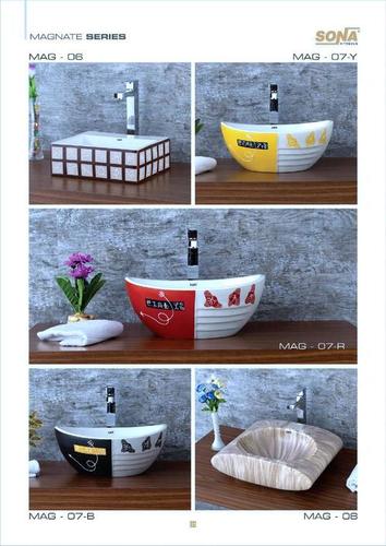 Multiple Bathroom Table Top Sinks