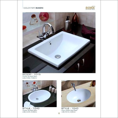 Counter Wash basin