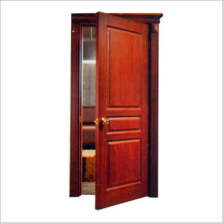 Red Oak Wooden Door
