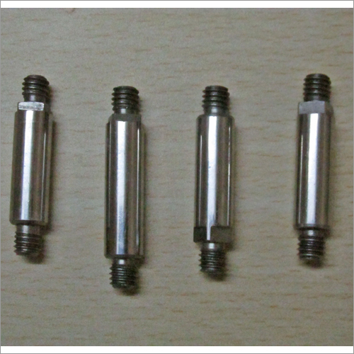 Grinder Juicer Shaft - Steel Alloy 10mm x 50mm, Polished Finish, Corrosion Resistant, 55 Hrc Hardness