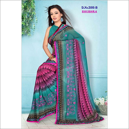 Embroidery Silk Sarees