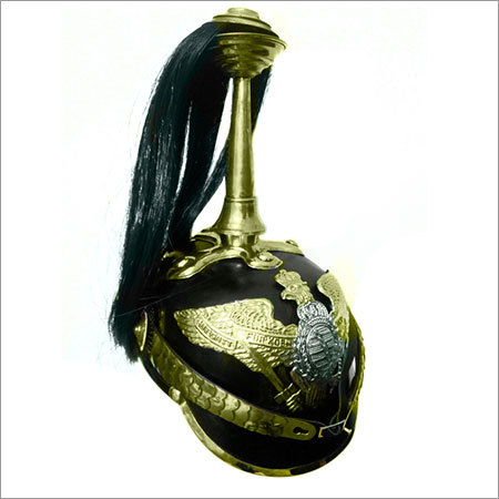 Leather pickelhaube Prussian helmet 