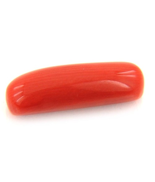Red Coral 6.00 Carat IGLI Certified Moonga