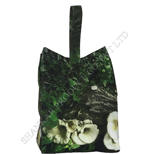 Canvas Handbag Design: Printed