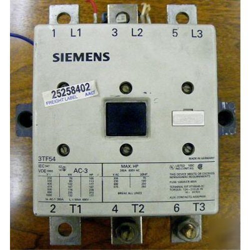Siemens Power Contactor