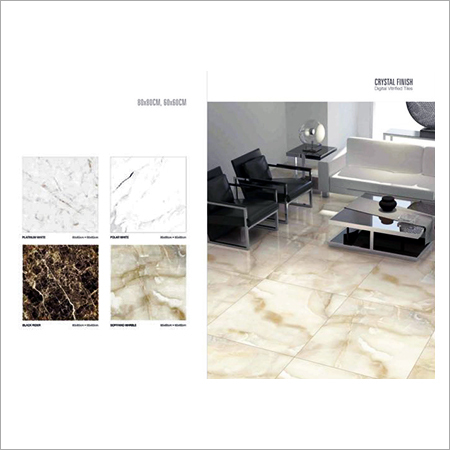 Digital Polished Glazed Vitrified Tiles - Vitrified, 800x800mm, Beige | Durable, Scratch Resistant, Fine Finish, Stylish Looks