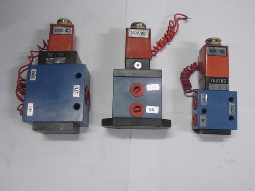 Poppet Solenoid valve 4 way & 3 way & 1/2