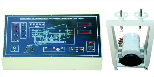 THREE PHASE FULLY CONTROLLED BRIDGE RECTIFIER DC MOTOR DRIVE