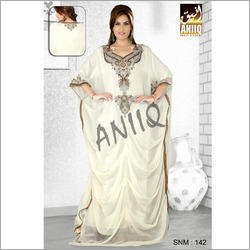 White jilbab Kaftan