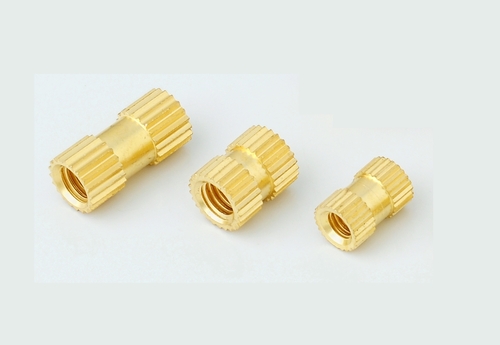 Brass Straight Knurling Inserts