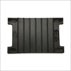 Grooved Rubber Rail Pad