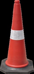 Rubber Base Traffic Cone