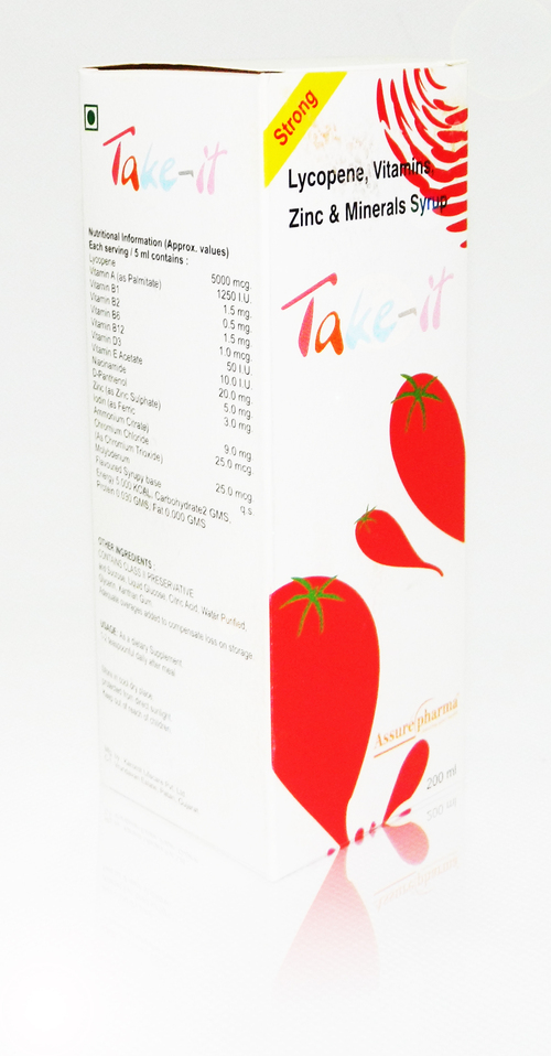 Lycopene With Multivitamins Syrup Liquid at Best Price in Ahmedabad