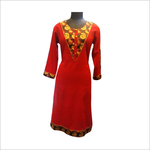 Printed Woolen Kurtis