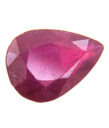 4.78 Carat Pear Mixed Cut Natural Ruby Gemstone