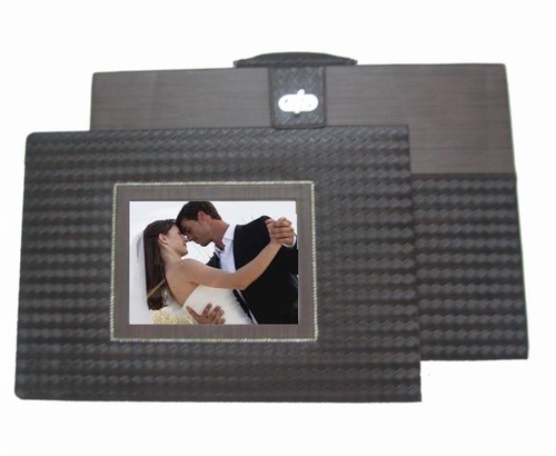 Wedding Gift Box With Lid - Color: Black