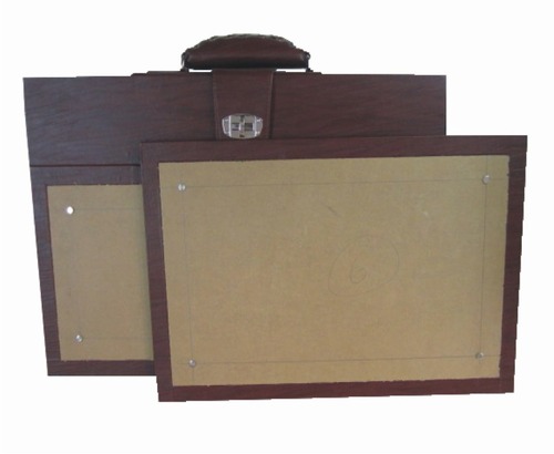 Compact Box With Lid - Color: Brown