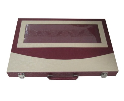 Event Memory Box - Color: Maroon-Beige