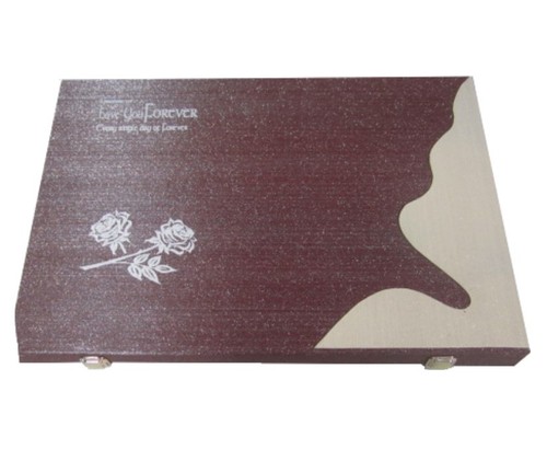 Gift Album Box - Color: Maroon-Beige