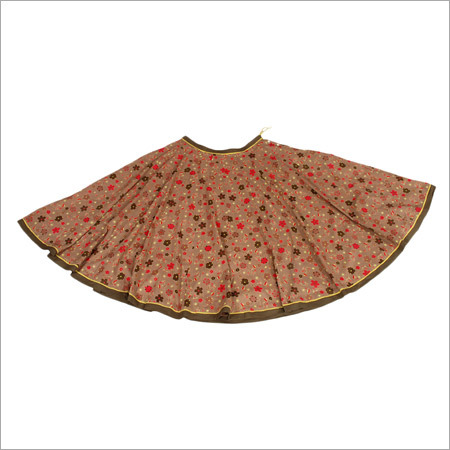 Ladies Skirt Cotton Printed