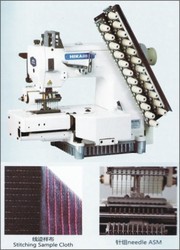 Multineedle Cylinder Bed 2 Chain Stitch Machine