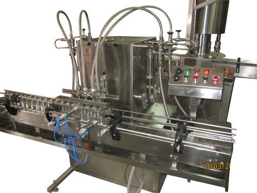 Automatic Free Flow Liquid Filling Machines