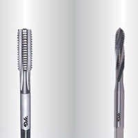 Carbide Threading Taps - Premium Grade Carbide Material , Straight Flute Design For Tapping Cast Iron