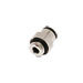 3101 - Durable Plastic Push-In Fittings, BSPP and Metric, Up to 20 Bar, Vacuum 28" Hg, Compact Design, Manual Connection