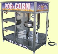 Open Machine for Hotels & Restaurants - Stainless Steel, 10kg Capacity, 220V | Popcorn Making, Easy Operation, Durable Design