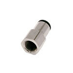 3114 - FEMALE STUD FITTING WITH BSPP AND METRIC THREAD