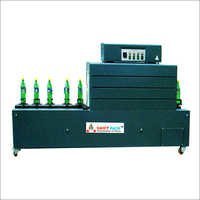 Label Thermal Shrink Packaging Machine - Metal, 1200x200x350 mm, Green | Automatic, Frequency Speed Control, Compact Design, Suitable for Food, Beverage, and Medical Industries