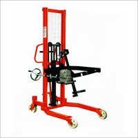 Drum Stacker Cum Tilter - 1190x890x2000 Mm, 350 Kg Capacity | Durable Red Finish, Easy Operation, Strong Load Stability