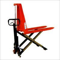 Hydraulic High Lift Pallet Truck - 1500 Kg Capacity, 1150 Mm Length, Red Color | Durable, Corrosion-resistant, Advanced Lifting Mechanism
