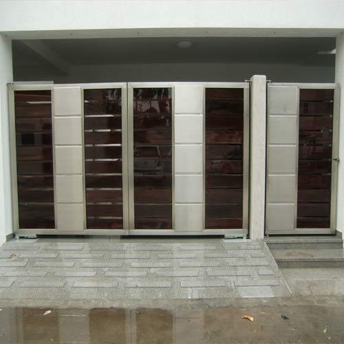 Stainless Steel Main Gate
