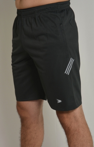 Sports Shorts - Polyester Spandex Knee Length Design (5157) 4-Way Stretch Body Fit for Men