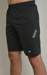 Sports Shorts - Polyester Spandex, Knee Length Design (5157), 4-way Stretch, Body Fit For Men