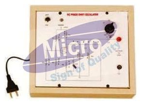 Phase Shift Oscillator - Wood & Metal, 200x150mm, 12V AC | Stable Output, Wide Frequency Range, Educational Tool