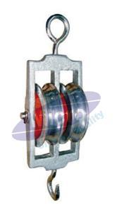 PULLY BLOCK - Aluminum, 50mm Sheaves, 100kg Load Capacity | Lifting, Hauling, Durable, Efficient, Reliable, Compact